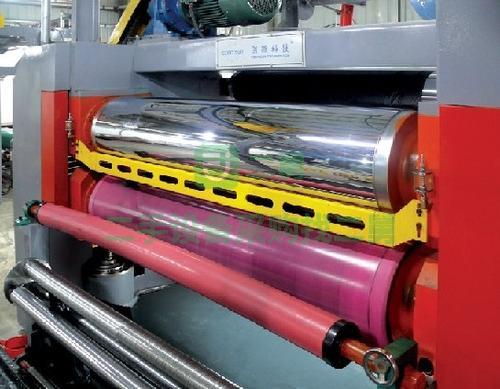 PVC/PE三輥透明薄片壓光機 擠出機