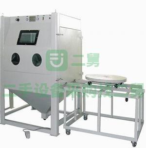 低價出售二手軌道通過式拋丸機(jī)打砂機(jī)噴砂機(jī)