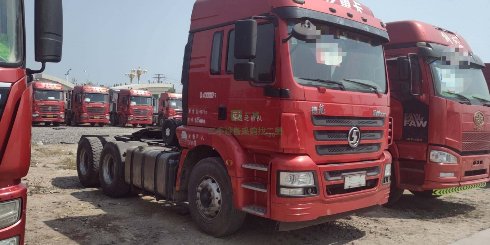 出售17年5月德龍牽引車，國五排放
