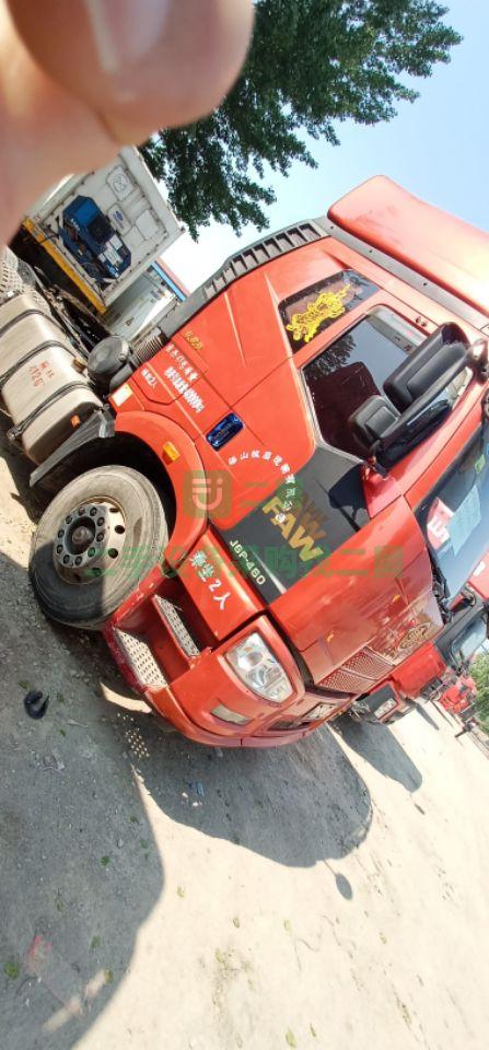 出售 精品車況17年6月國五牽引車解放j6p 雙驅錫柴發動機