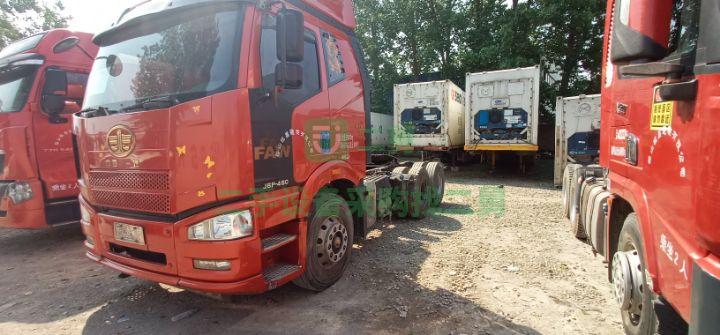 出售 精品車況17年6月國五牽引車解放j6p 雙驅錫柴發動機