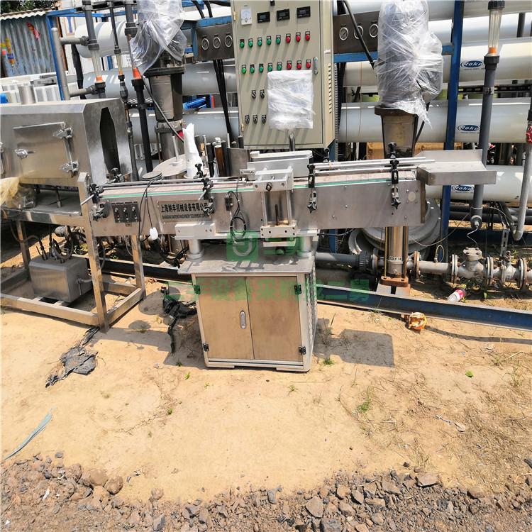 現貨出售二手單雙面貼標機 可貼礦泉水瓶 圓瓶雙面貼標機