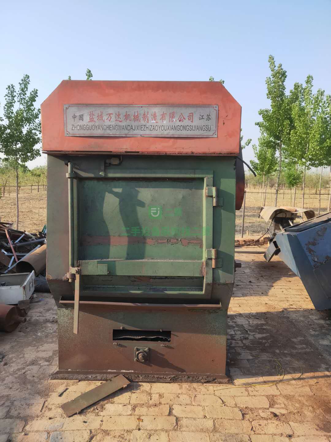 低價出售二手326履帶式拋丸機