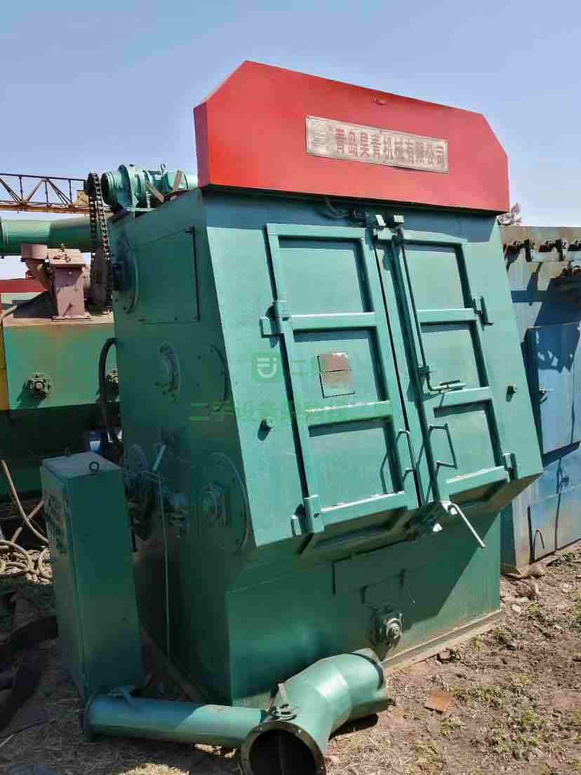 出售精品履帶式3210拋丸機檢修完畢接電就可以干活好設備不等人
