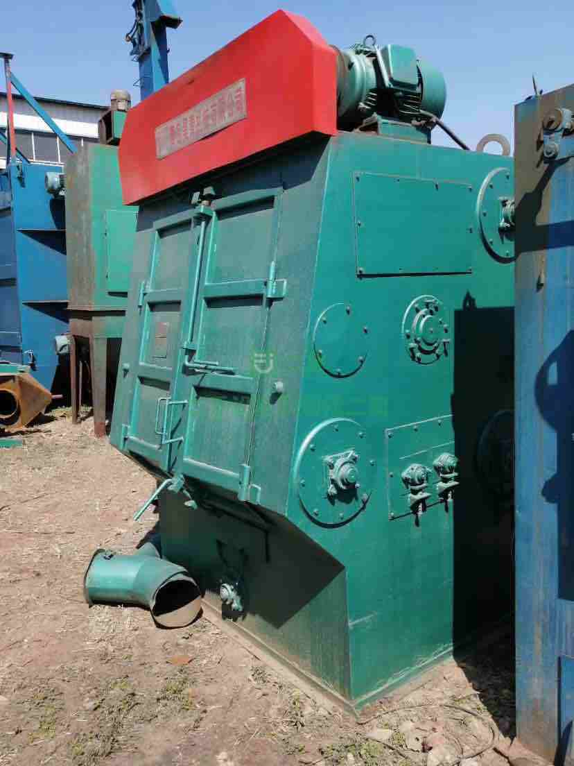 出售精品履帶式3210拋丸機檢修完畢接電就可以干活好設備不等人
