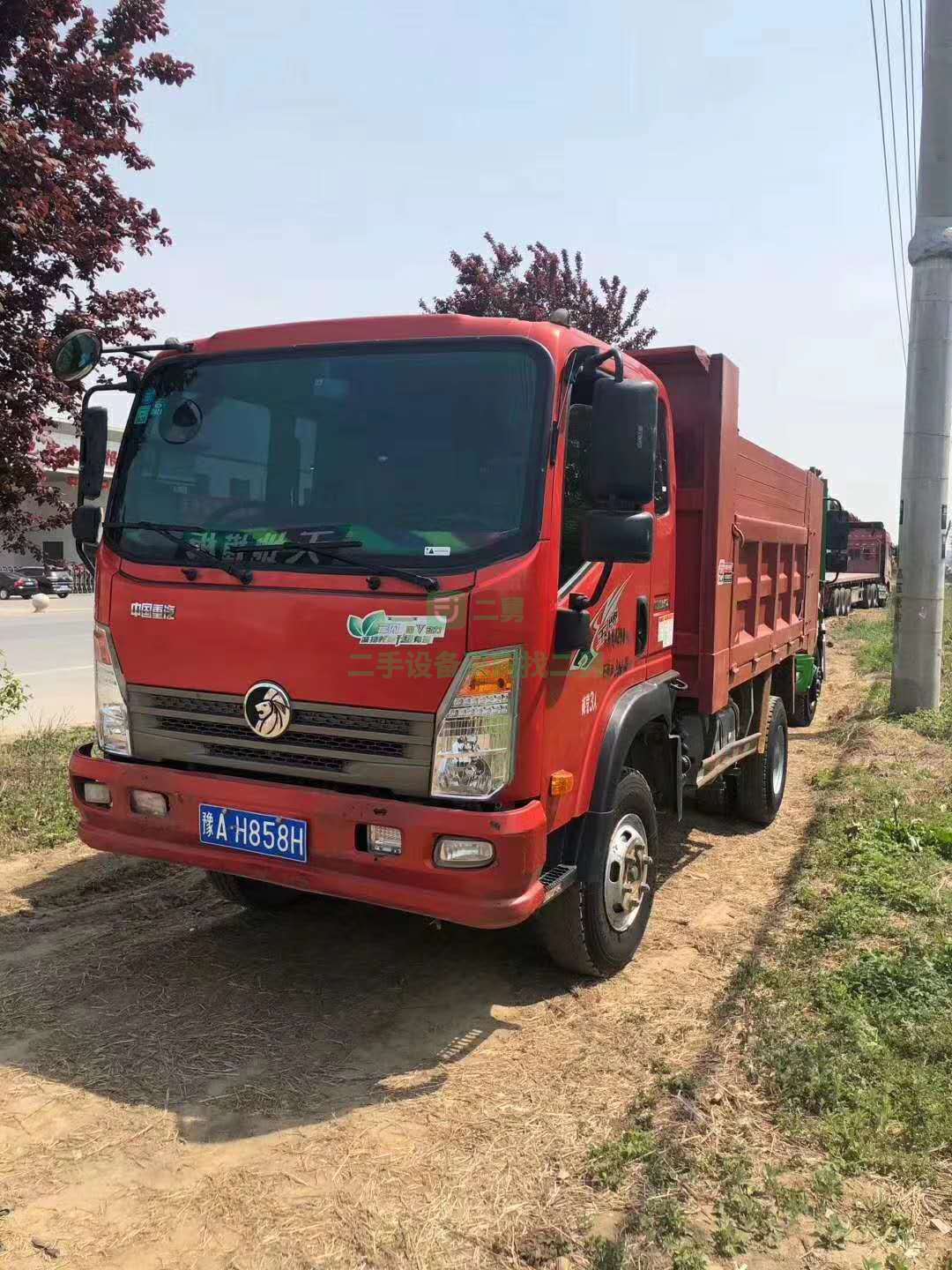 出售18年重汽王牌757B自卸車(chē)