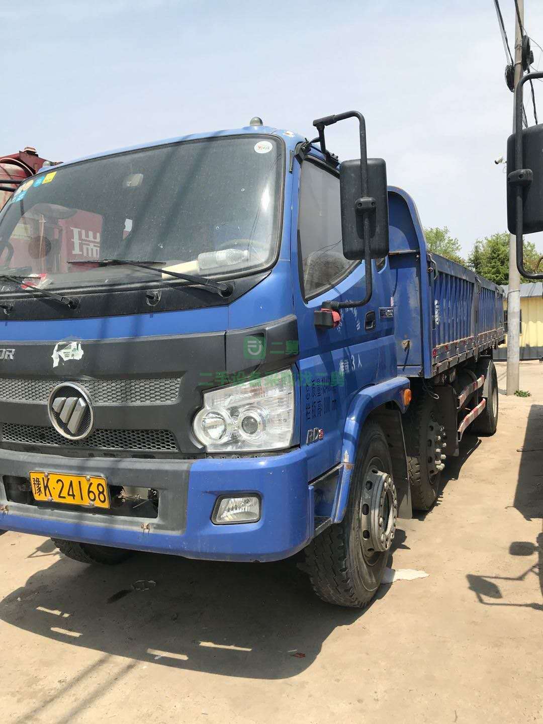 出售福田6米8平板后翻自卸車