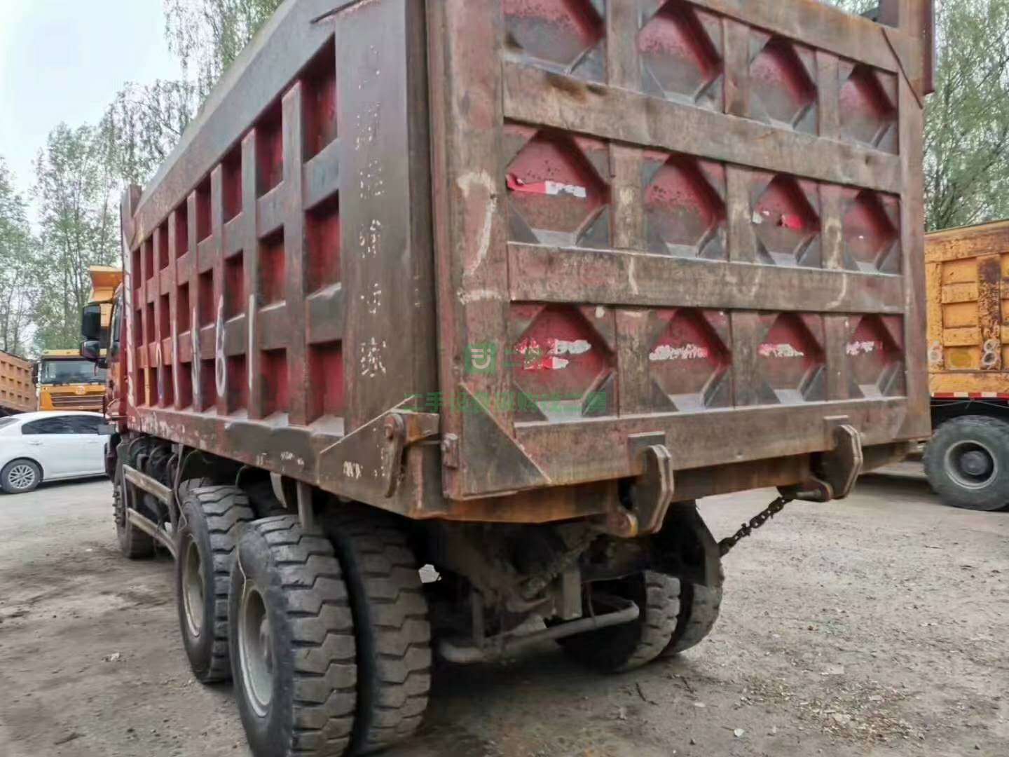 1出售2018年精品歐曼自卸車380馬力  天馬大箱   全車原版   三保輪胎