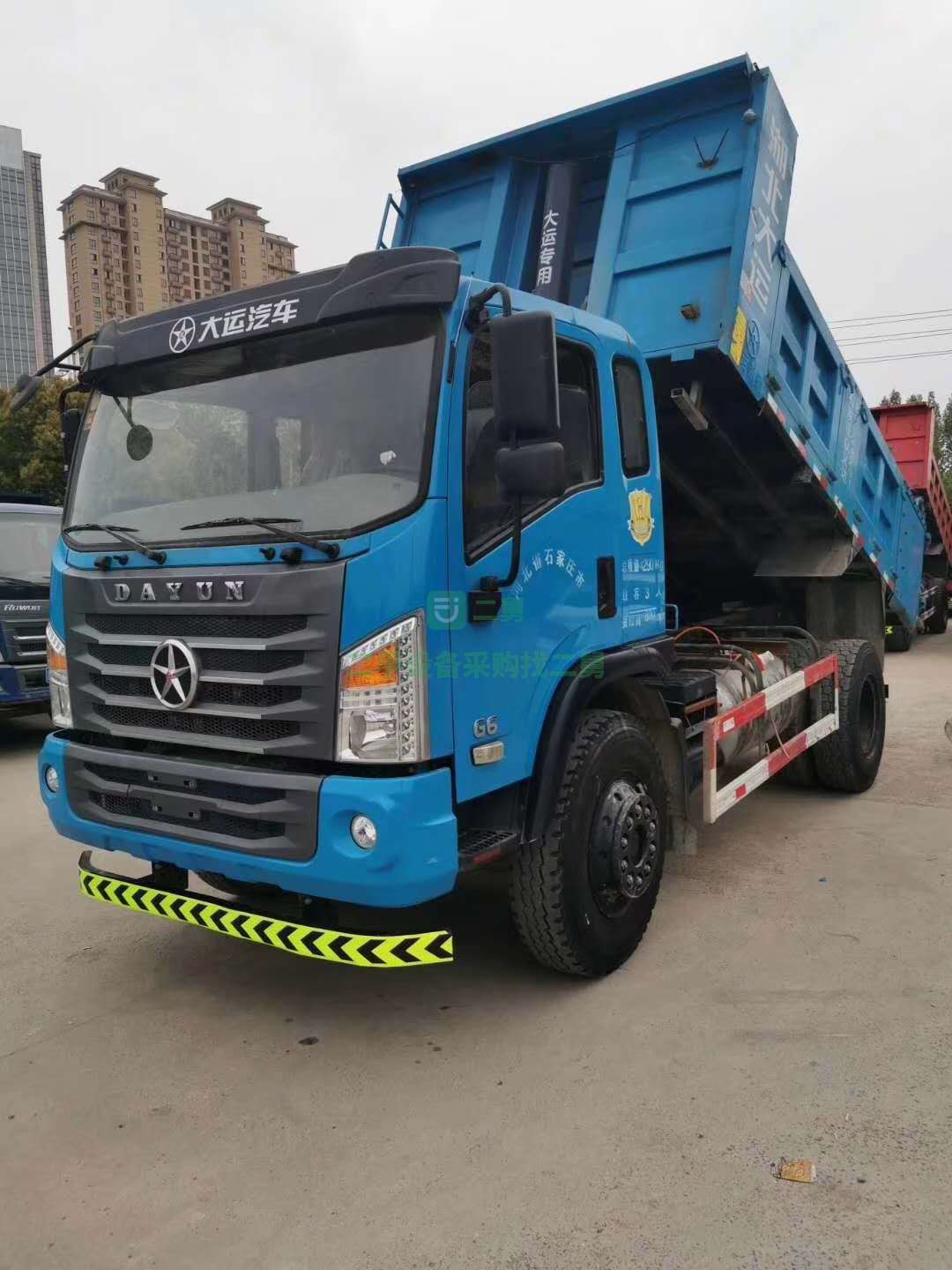 出售19年大運G6自卸車，國五藍牌