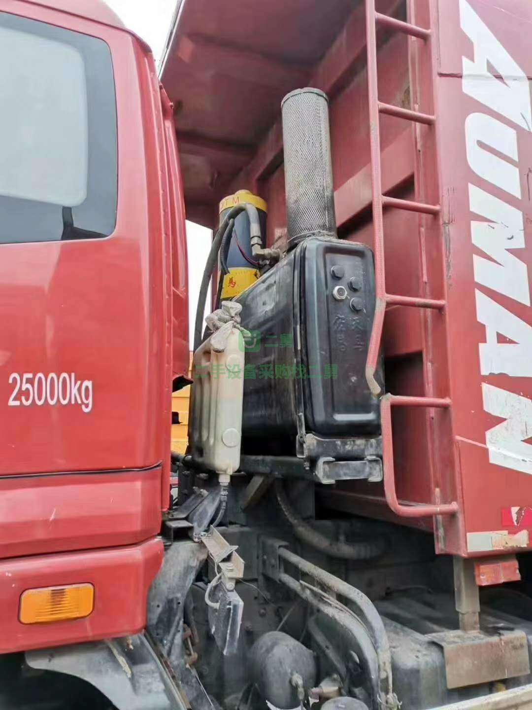 1出售2018年精品歐曼自卸車380馬力  天馬大箱   全車原版   三保輪胎