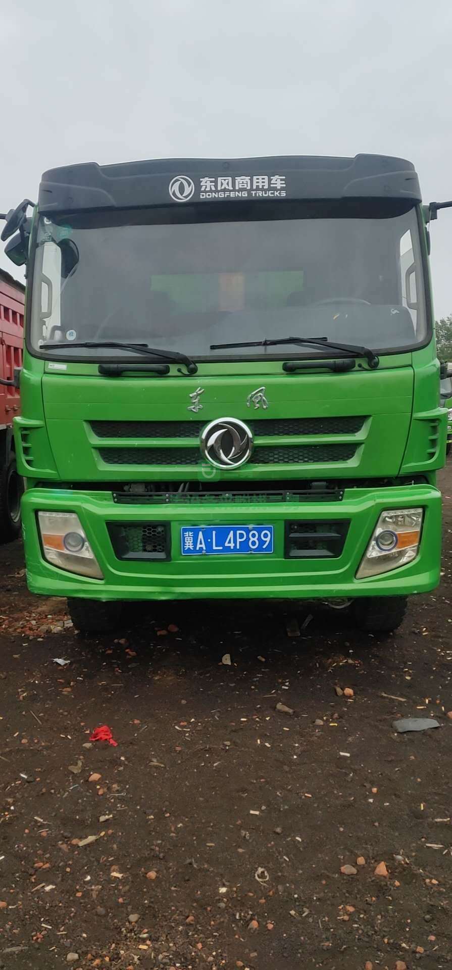 出售19年環保綠東風擎宇自卸車，車廂4米7