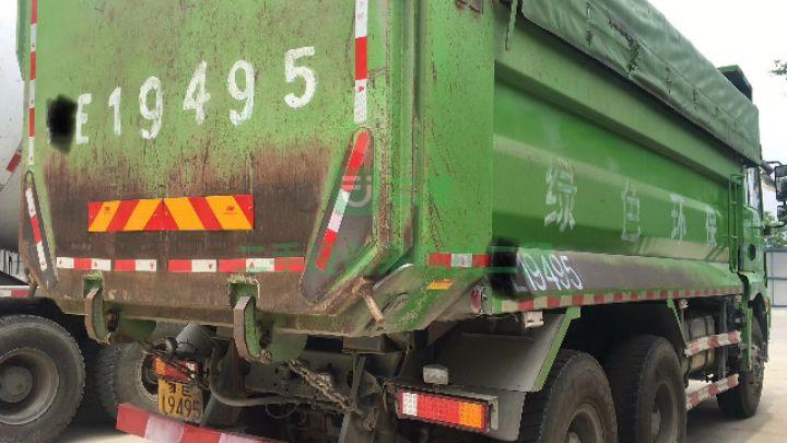 急售二手國(guó)五德龍新M3000后八輪自卸車 五米八大箱