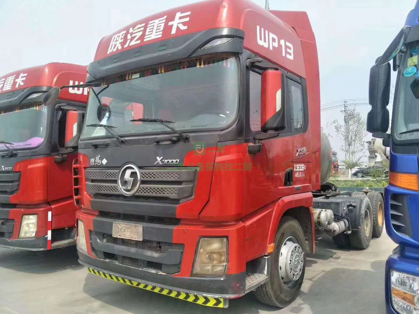 出售兩臺德龍X3000牽引車，國五排放