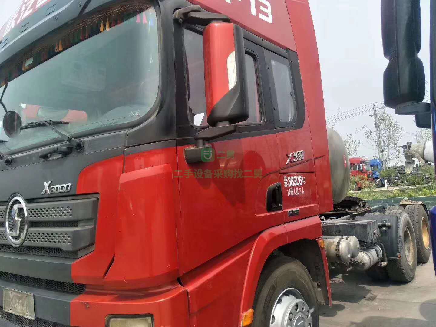 出售兩臺德龍X3000牽引車，國五排放