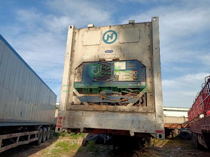 出售17年14米冷藏箱冷藏車 凱麗機(jī)頭 手續(xù)齊全 包提檔過戶