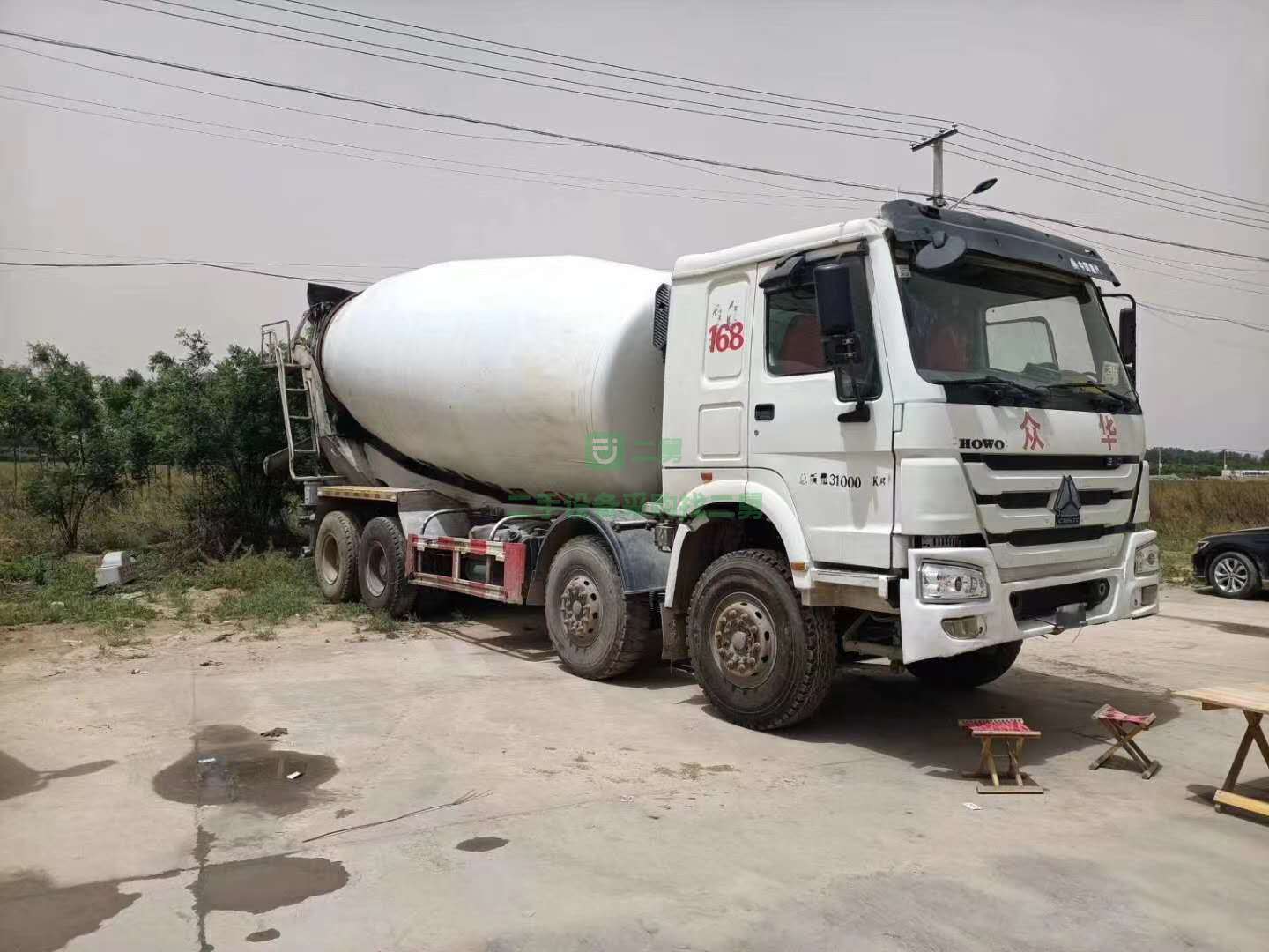 出售14年大20方豪沃攪拌車，亞特上裝，剛審一年車，價格低