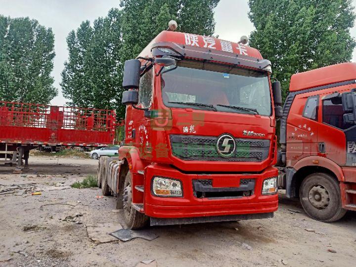 出售18年陜汽德龍牽引車新M3000雙驅輕體430馬力國五排放可分期付