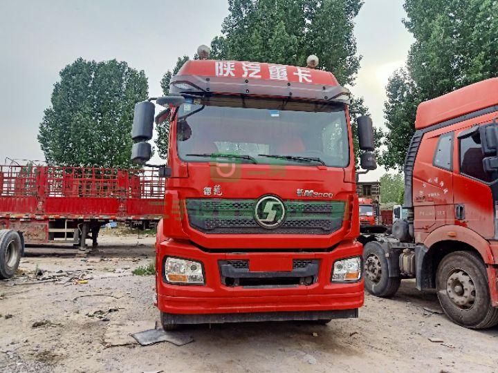 出售18年陜汽德龍牽引車新M3000雙驅輕體430馬力國五排放可分期付