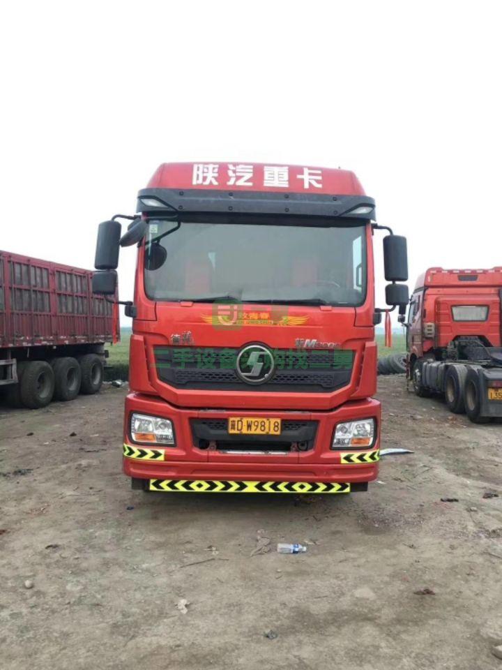 出售二手八成新陜汽德龍牽引車