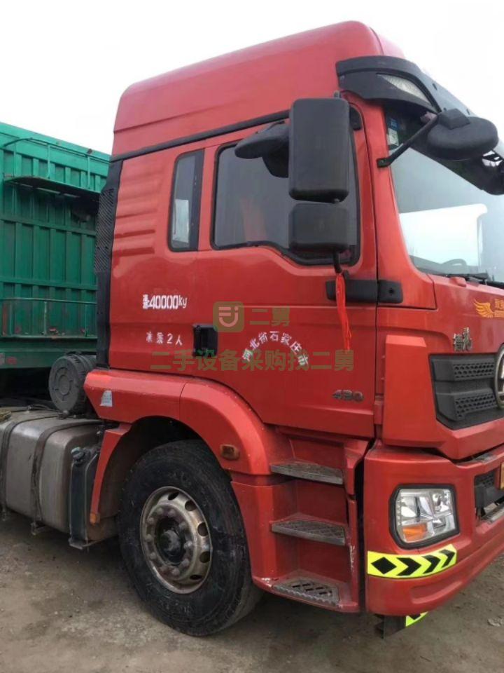 出售二手八成新陜汽德龍牽引車
