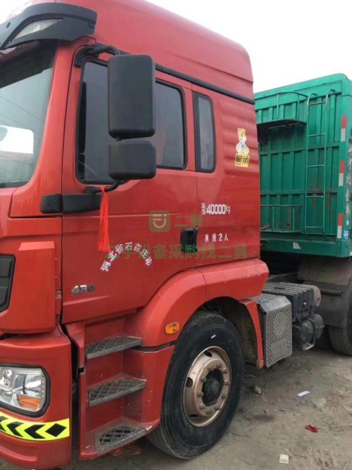 出售二手八成新陜汽德龍牽引車