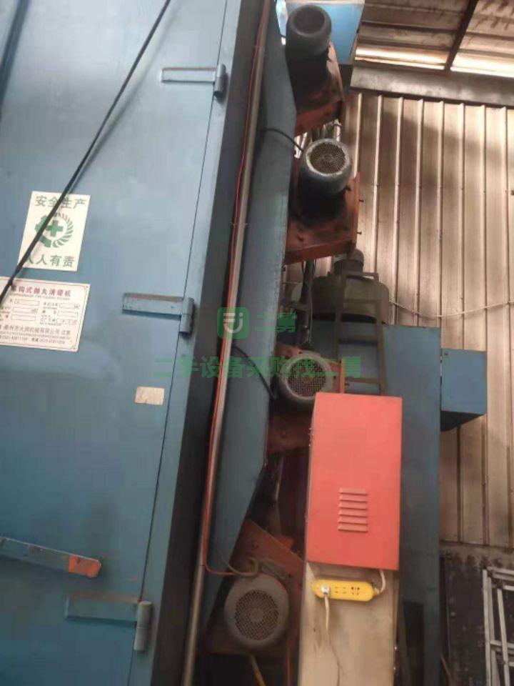 本機因客戶轉型現低價出售一臺Q3740雙吊勾式拋丸機