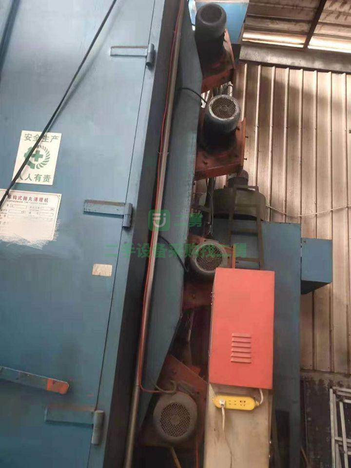 本機因客戶轉型現低價出售一臺Q3740雙吊勾式拋丸機
