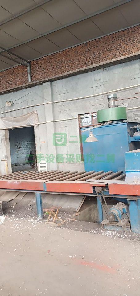 出售一臺(tái)Q6918通過式拋丸機(jī)