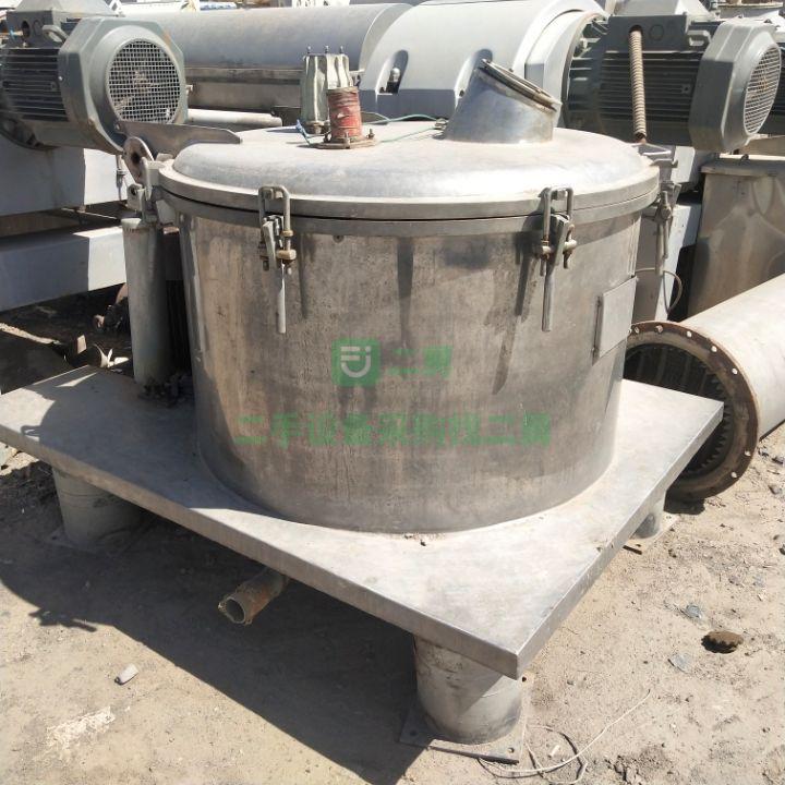 廠里低價處理出售2臺800型平板吊帶離心機