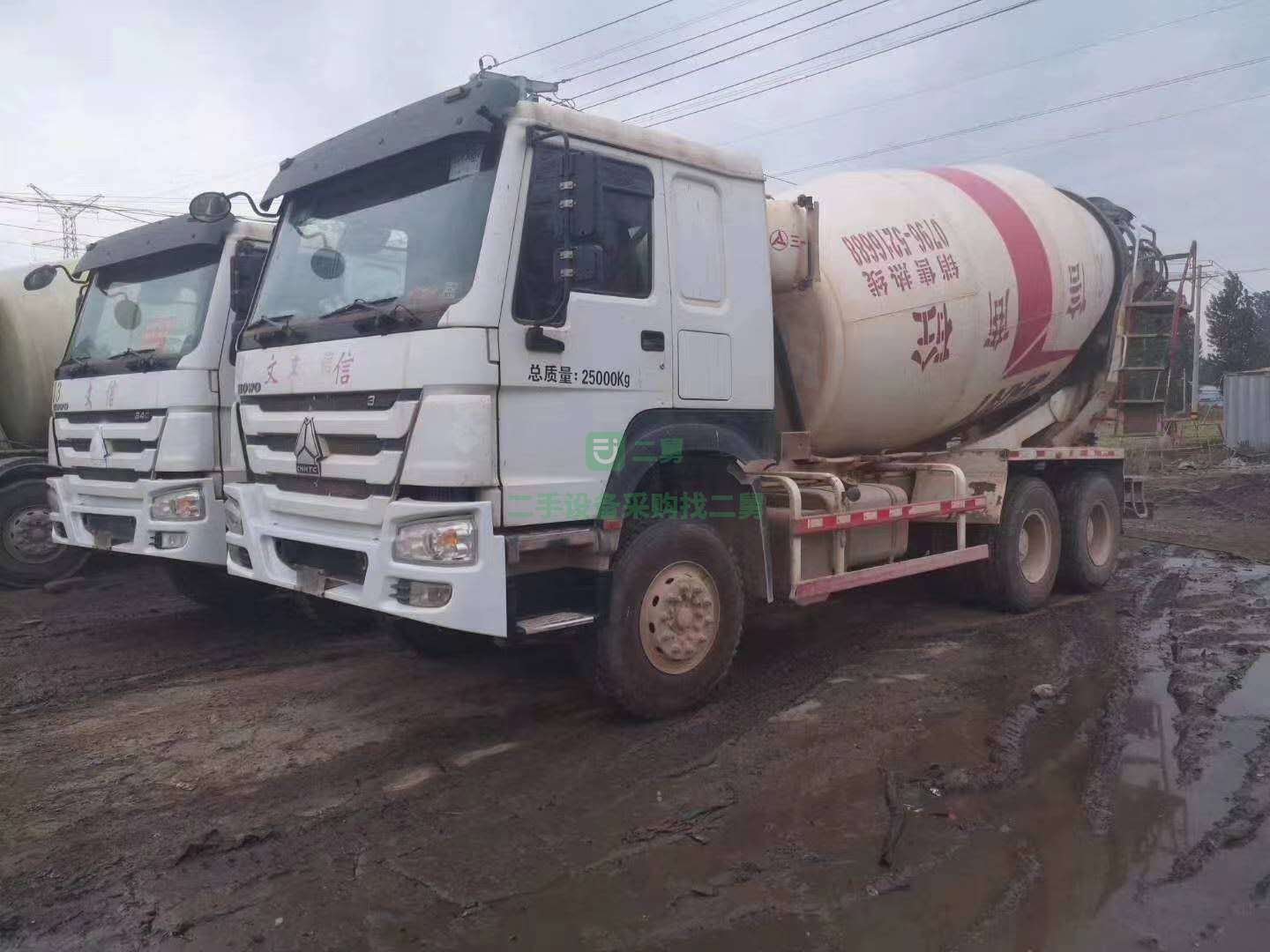出售15年國四豪沃大12方攪拌車
