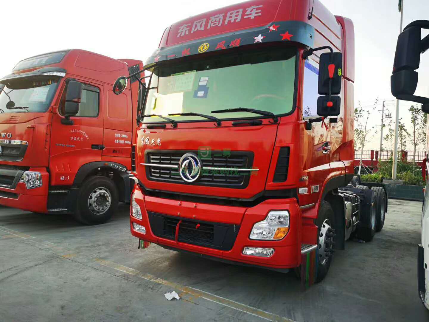 出售一臺(tái)天龍牽引車(chē)，啟航版