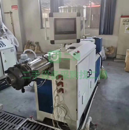 出售九成新螺桿擠出機 昌興 質量可靠 供應二手螺桿塑料擠出機