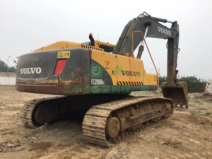 出售沃爾沃290挖掘機個人工地干活車