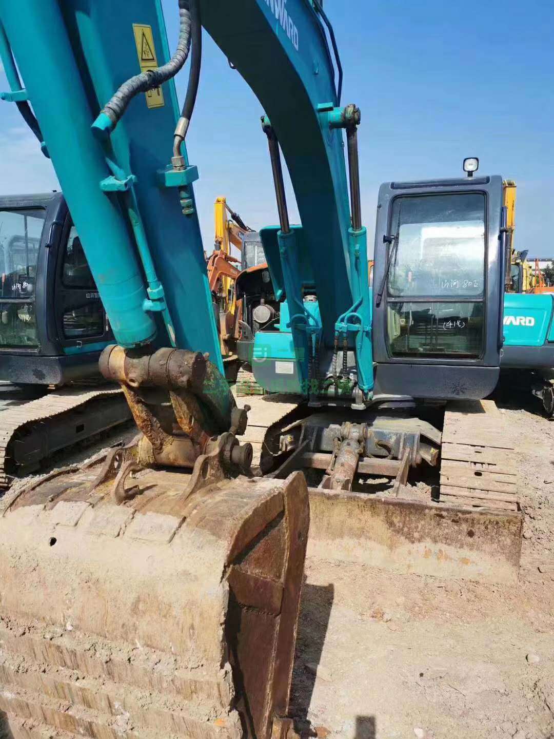 17年最新款山河80E，低價等錢急售， 山河80E二手挖掘機。
