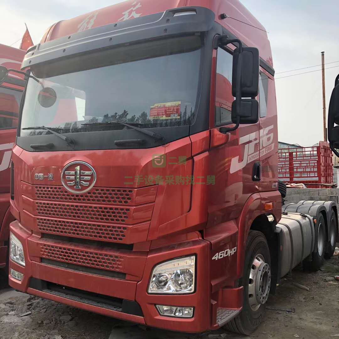 出售庫存車，19年11月出廠解放牽引車，460馬力，零公里國五排放