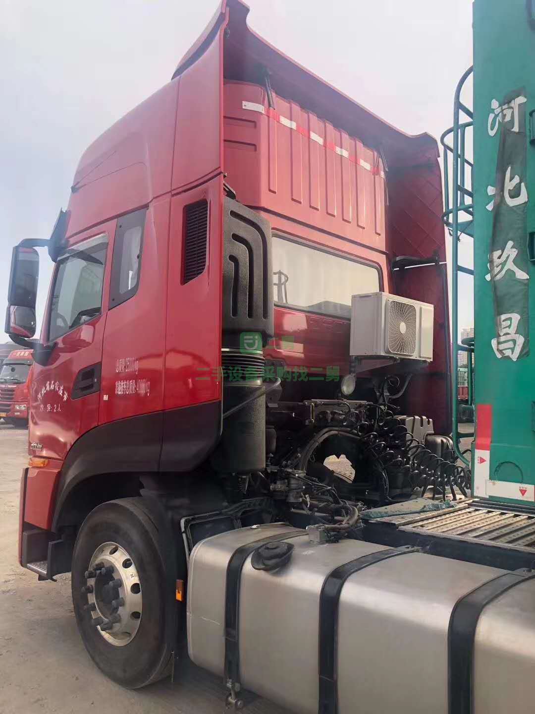 出售天龍KL牽引車，450馬力帶13米高低板