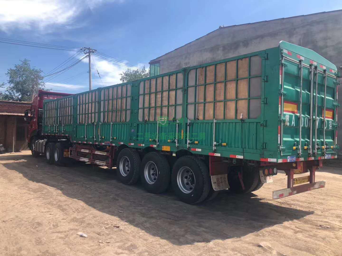 出售天龍KL牽引車，450馬力帶13米高低板