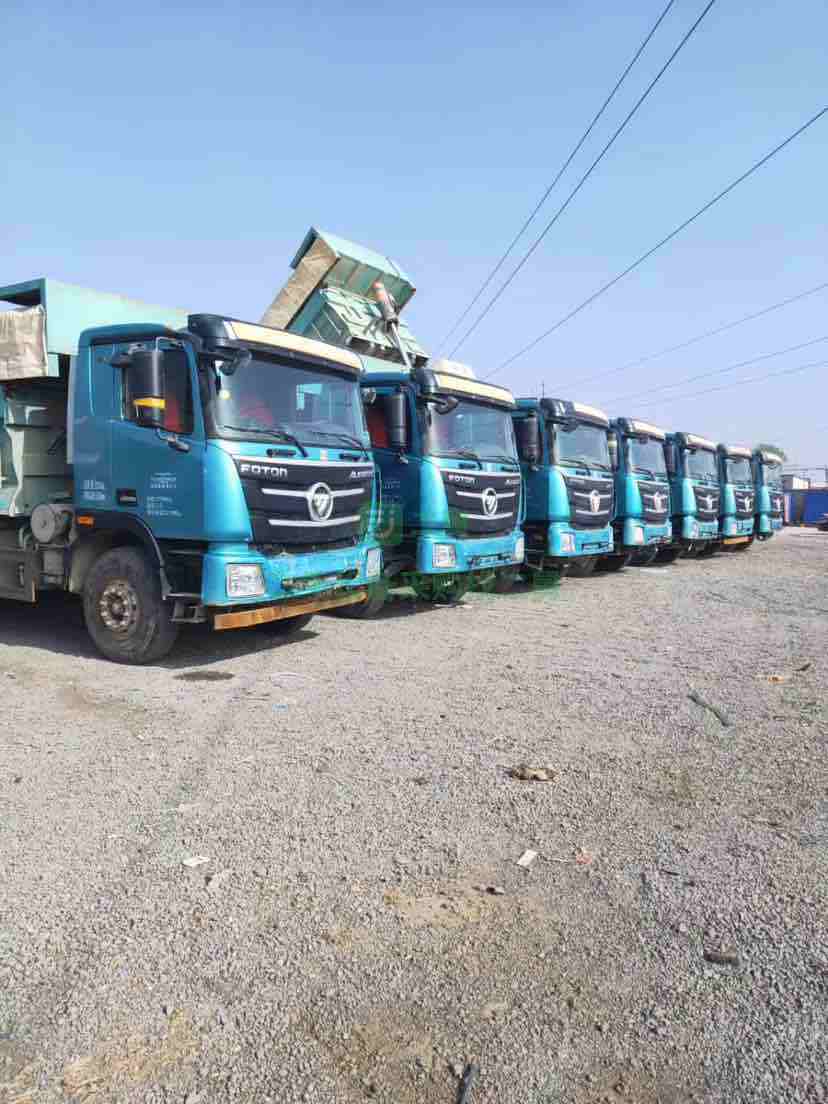 出售九成新以上的國五歐曼后八輪自卸車