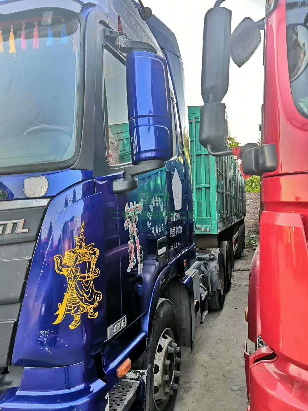 出售歐曼GTL460雙驅牽引車帶13米高低板