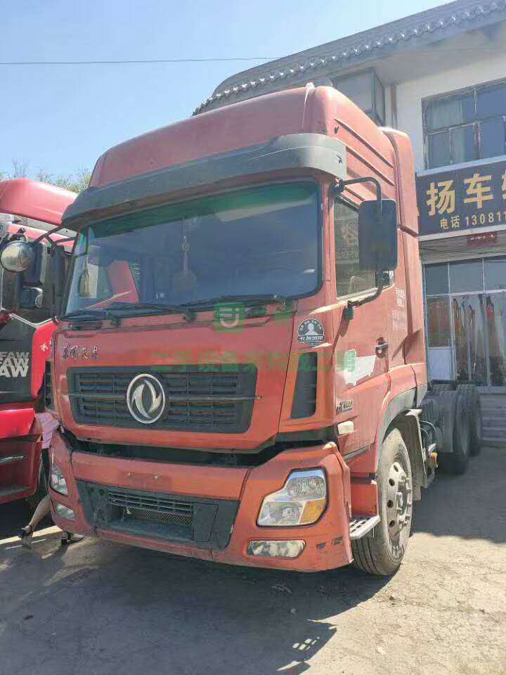 出售一臺14年7月天龍420雙驅牽引車