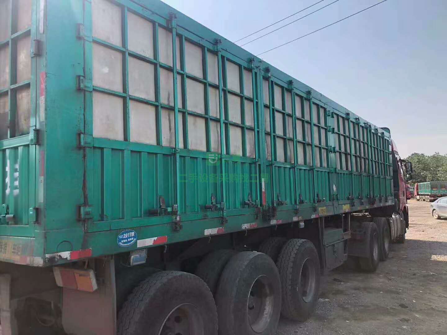 急售兩年半10米半掛車，富華軸輪胎八成新