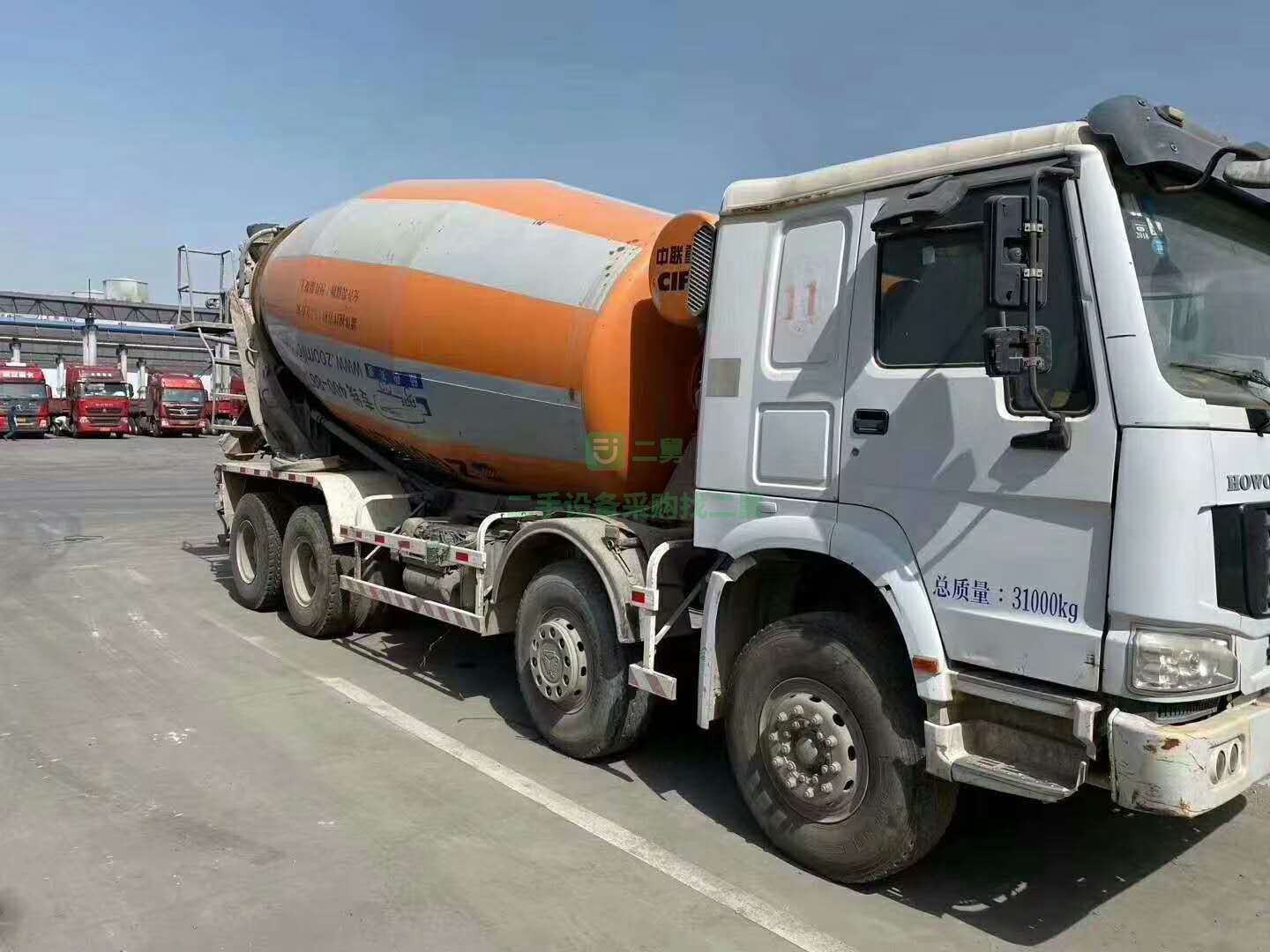 出售14年極品前四后八攪拌車16拉18方國四排放