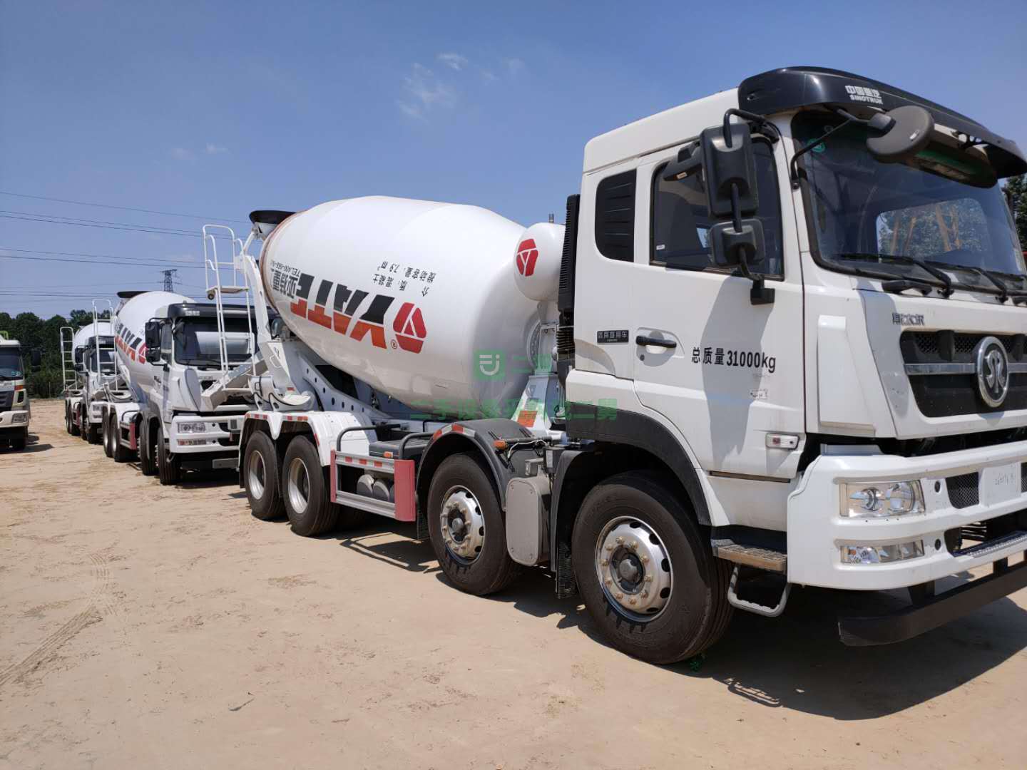 出售斯太爾輕量化14方攪拌車，支持分期付款