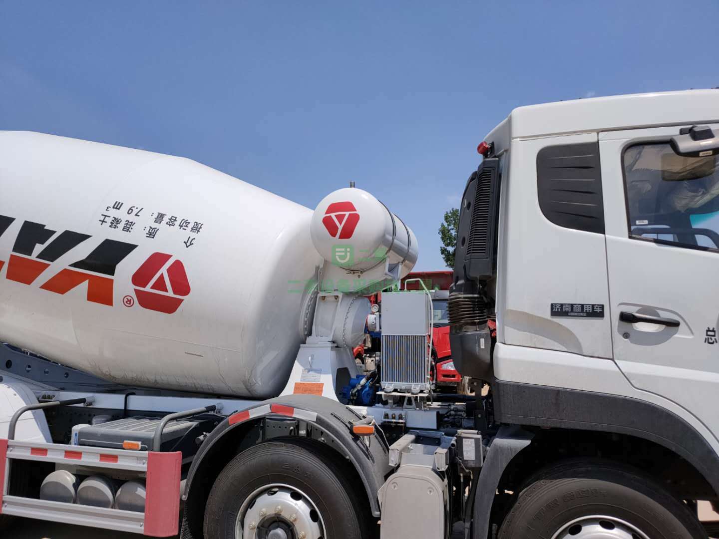 出售斯太爾輕量化14方攪拌車，支持分期付款