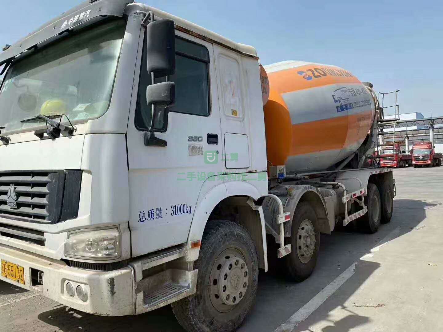 出售14年極品前四后八攪拌車16拉18方國四排放