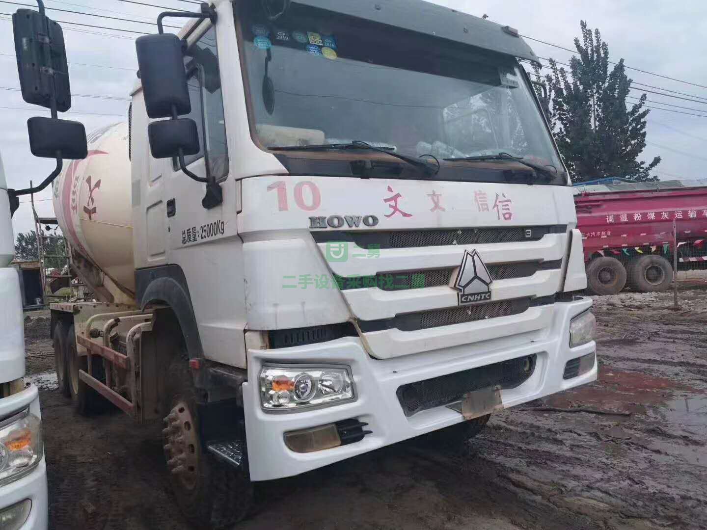出售15年國四豪沃攪拌車大12方罐 手續齊全