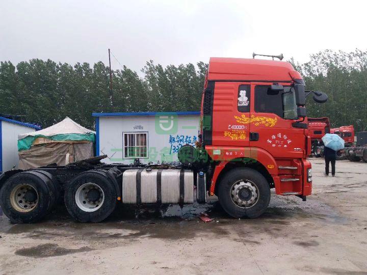 到家精品車，德龍新M3000牽引車，一七年五月跑車，375馬力濰柴