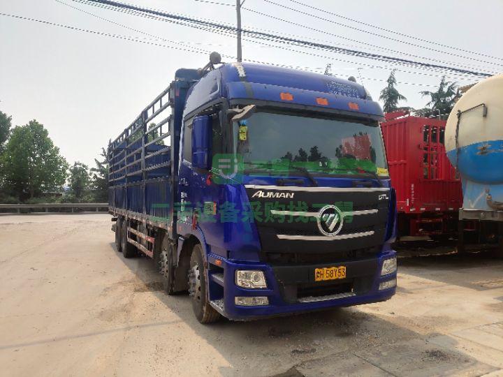 無任何事故，原車原況，歐曼輕體9.6米貨車出售