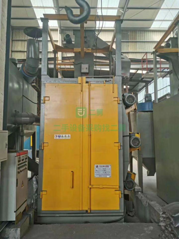 出售3750拋丸機除塵器機器沒怎么使用