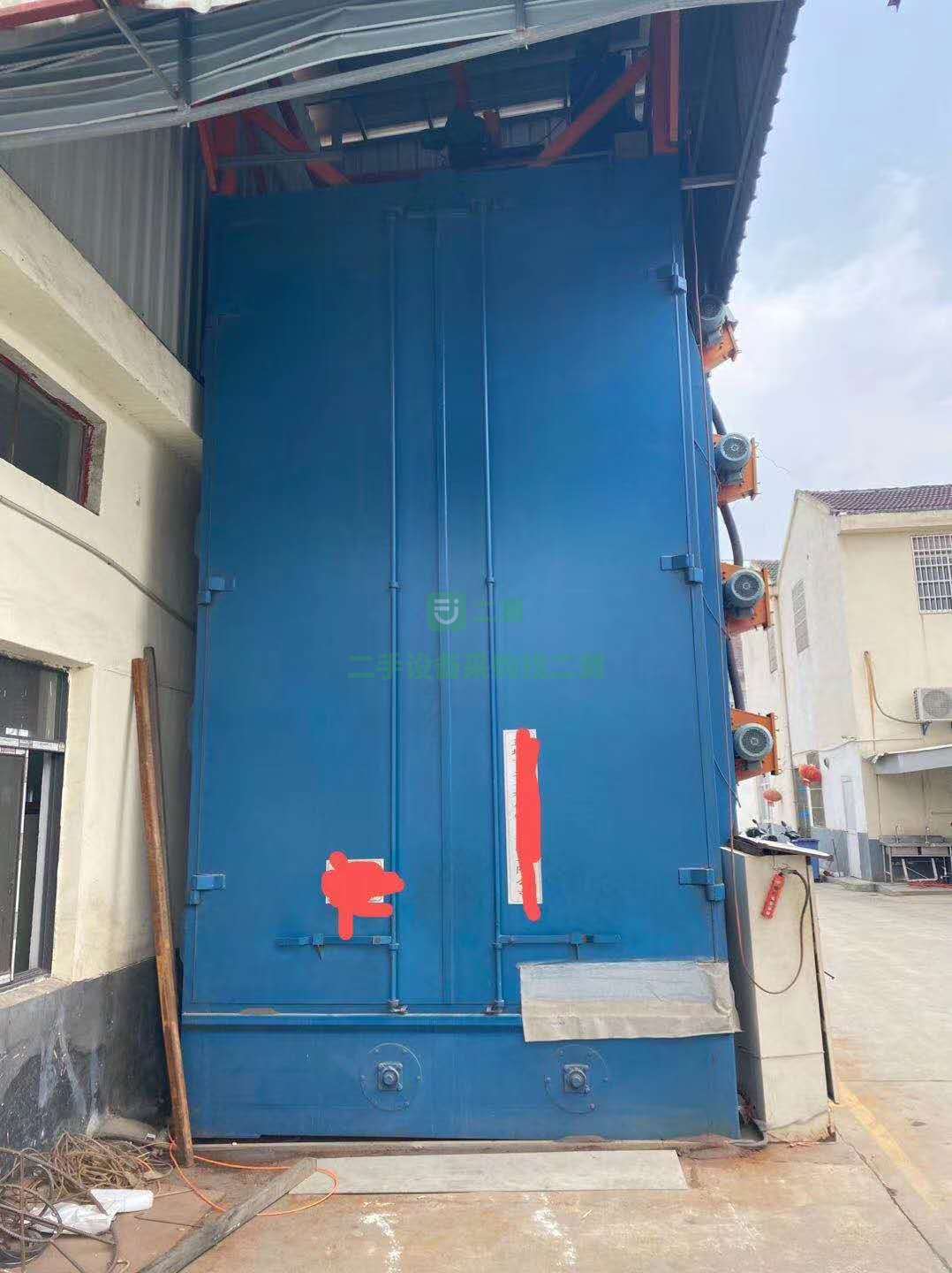 優惠出售九成新Q3750吊鉤拋丸機！